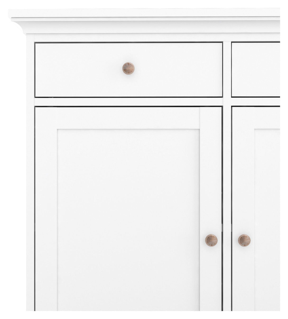 Paris Sideboard 144x46 - hvit