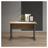 Prima desk - lett tre 120 cm m/metallben