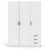 Sprint garderobe 200x147 - hvit