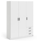 Sprint garderobe 200x147 - hvit