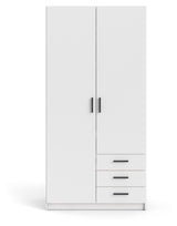 Sprint garderobe 200x98 - hvit