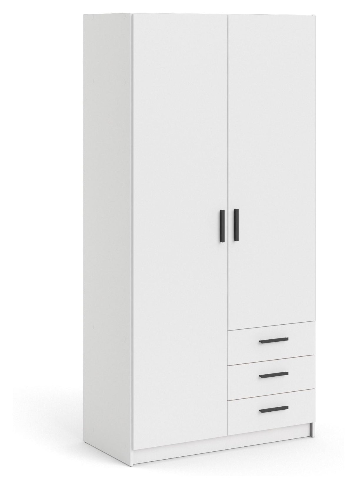 Sprint garderobe 200x98 - hvit