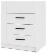 Sprint garderobe 200x98 - hvit