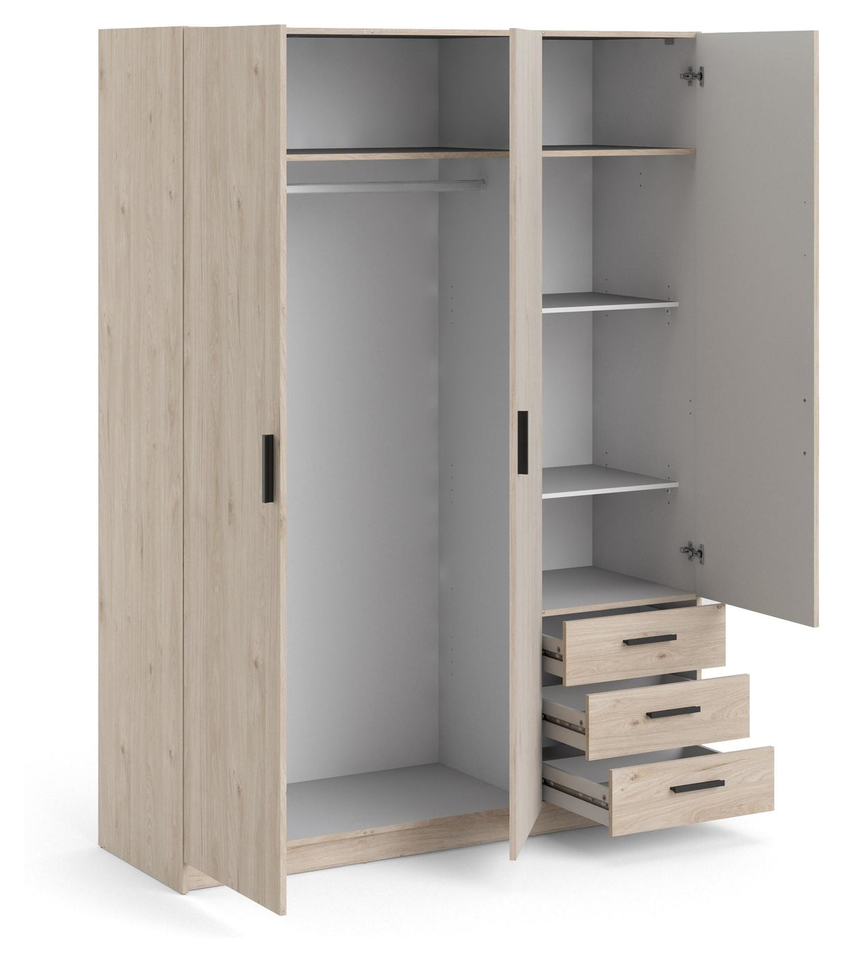 Sprint garderobe, treutseende, B: 147