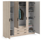 Sprint garderobe, treutseende, B: 195,5