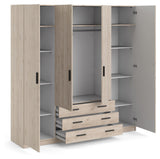 Sprint garderobe, treutseende, B: 195,5