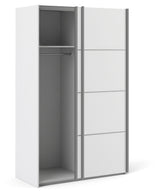 Verona garderobe, White, B: 122