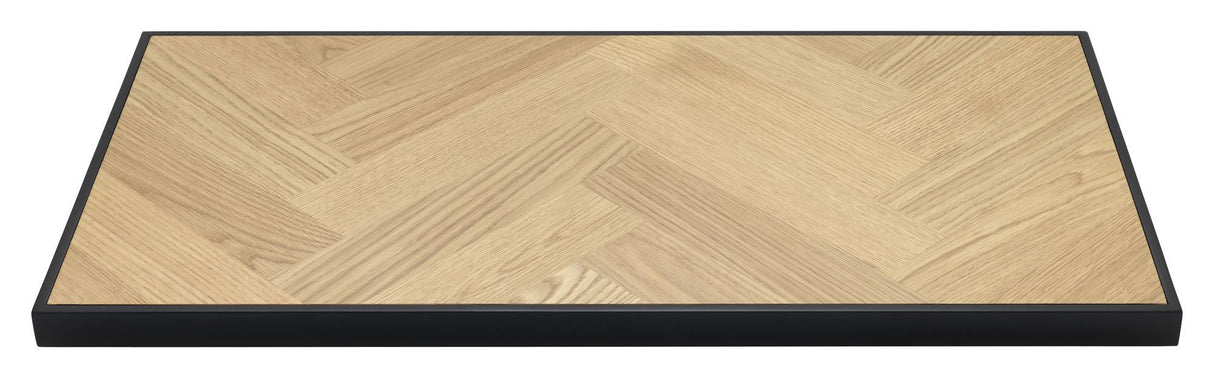 Calvi Herringbone Oak Extension Plate, 45x90