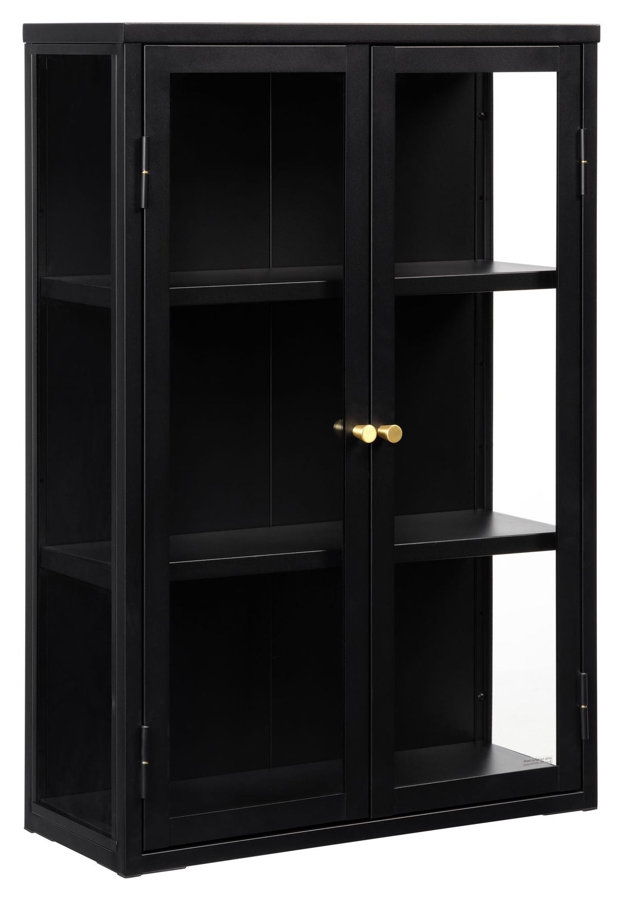 Carmel Wall Cabinet Black, 90x60