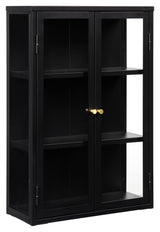 Carmel Wall Cabinet Black, 90x60