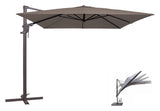 Colmar Parasol 250x250 - Mørk grå