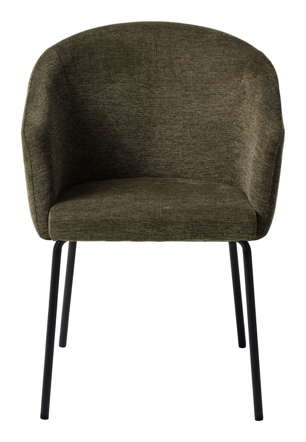 Easton Dining Chair, Olive Green Stoff