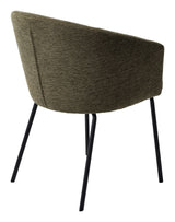 Easton Dining Chair, Olive Green Stoff