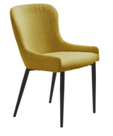 Ontario Dining Chair, sennep Bouclé