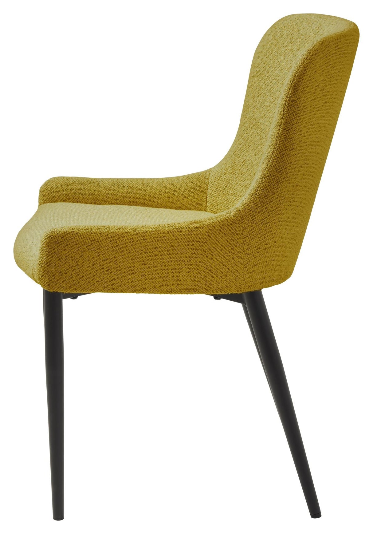 Ontario Dining Chair, sennep Bouclé