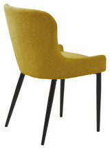 Ontario Dining Chair, sennep Bouclé