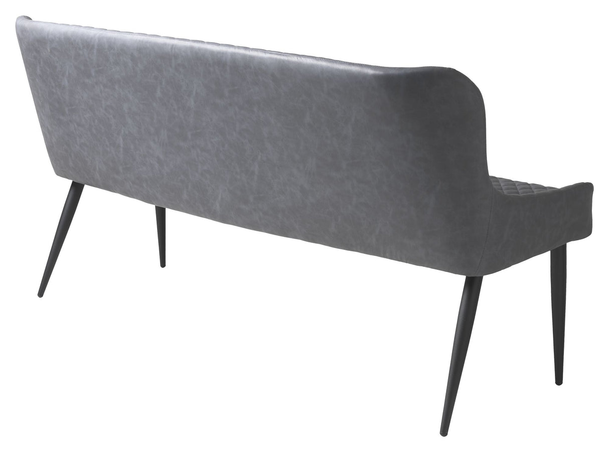 Ottowa Sofa Bench, Gray PU