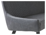 Ottowa Sofa Bench, Gray PU