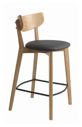 Pero barkrakk, eik w. Black Pu Seat, SH 67cm, SH: 67cm