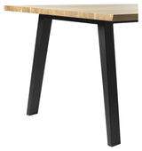 Reno Table Leg Black, N-form