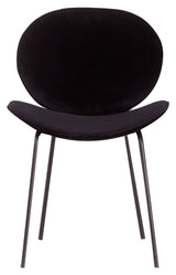 Sault Dining Chair - Black Velvet