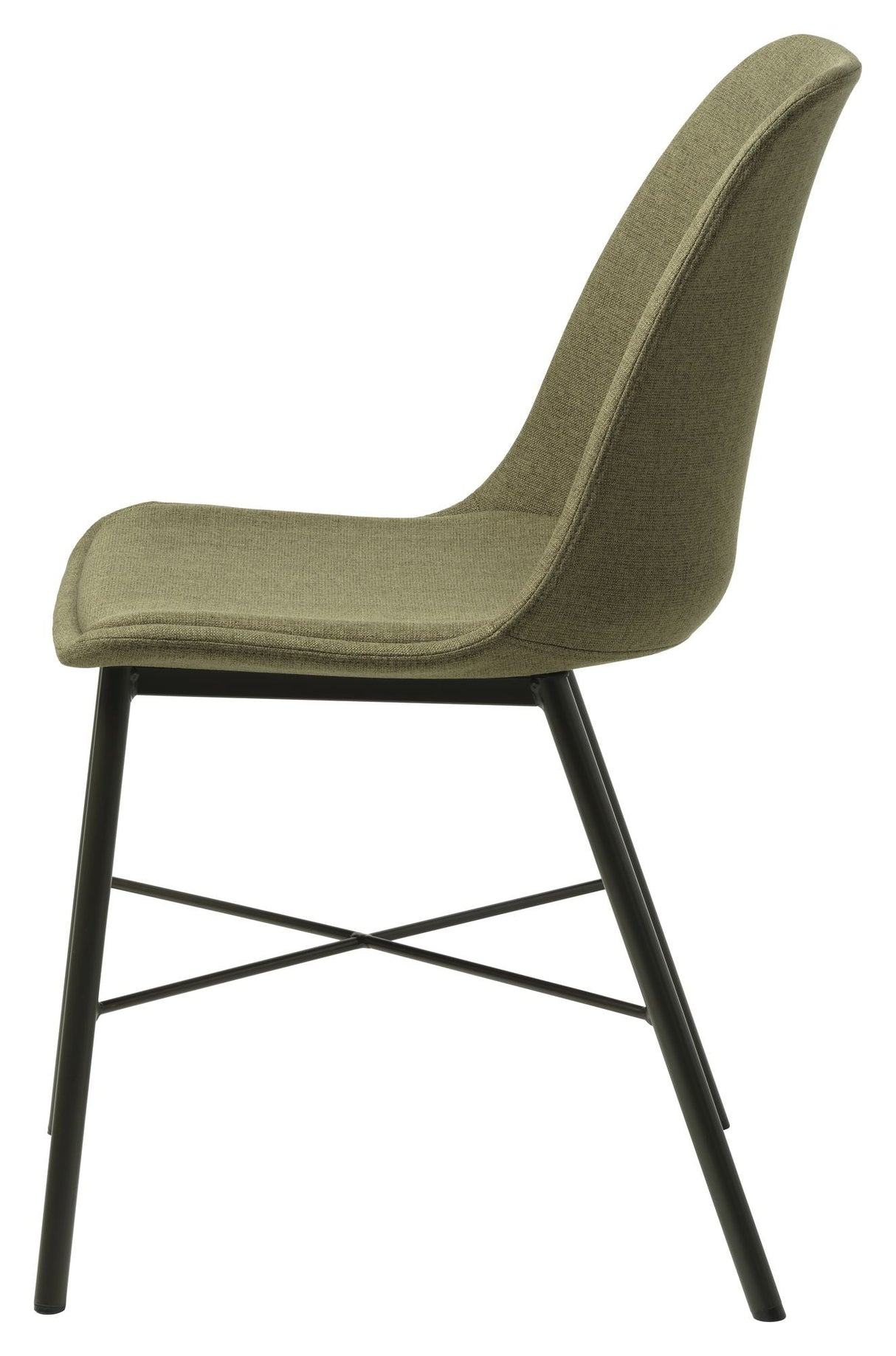 Whistler Dining Chair, Olive Green Stoff