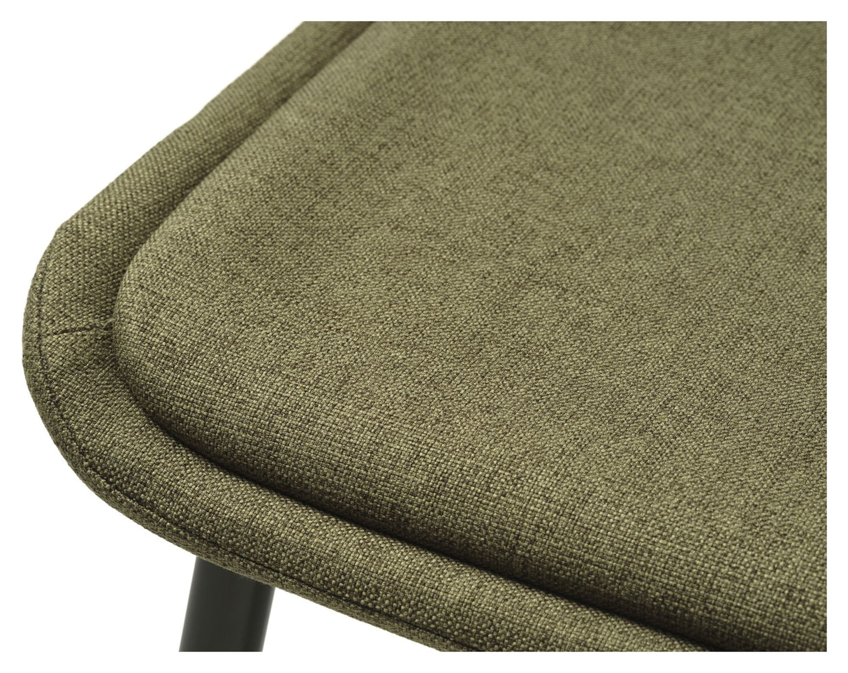 Whistler Dining Chair, Olive Green Stoff