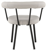 Västerås x Josefin Lustig Dining Chair - Off White Faux Leather