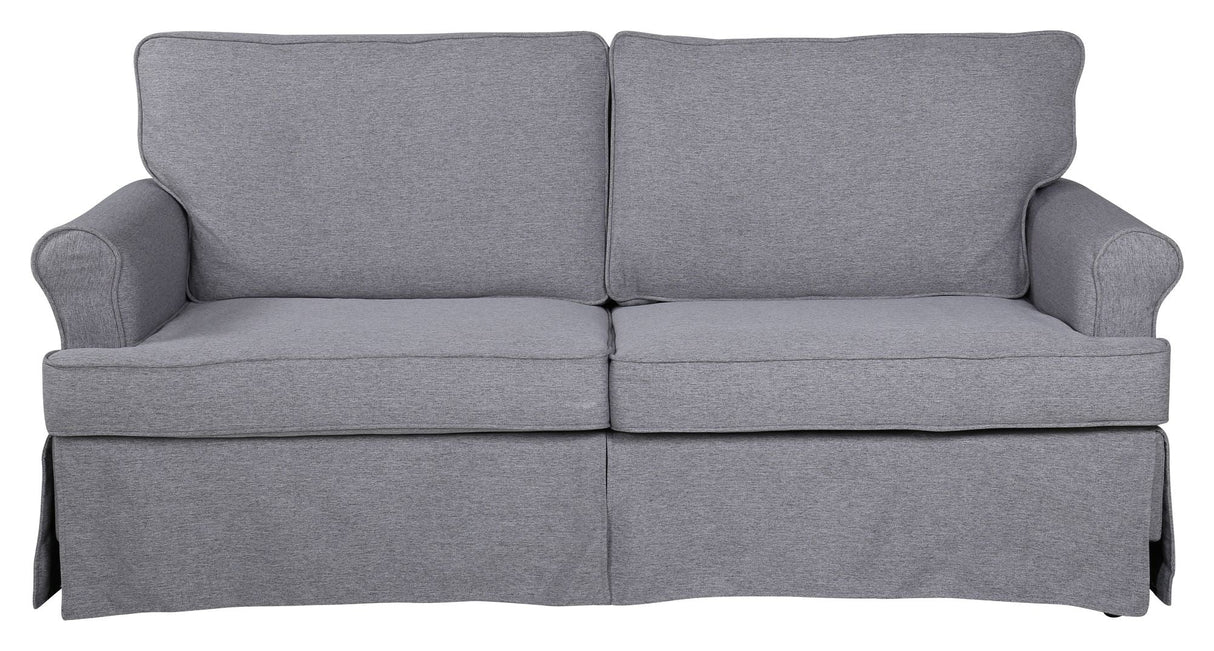 Anton 2-pers. Sofa, grått stoff