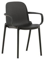 Baltimore Dining Chair - Svart