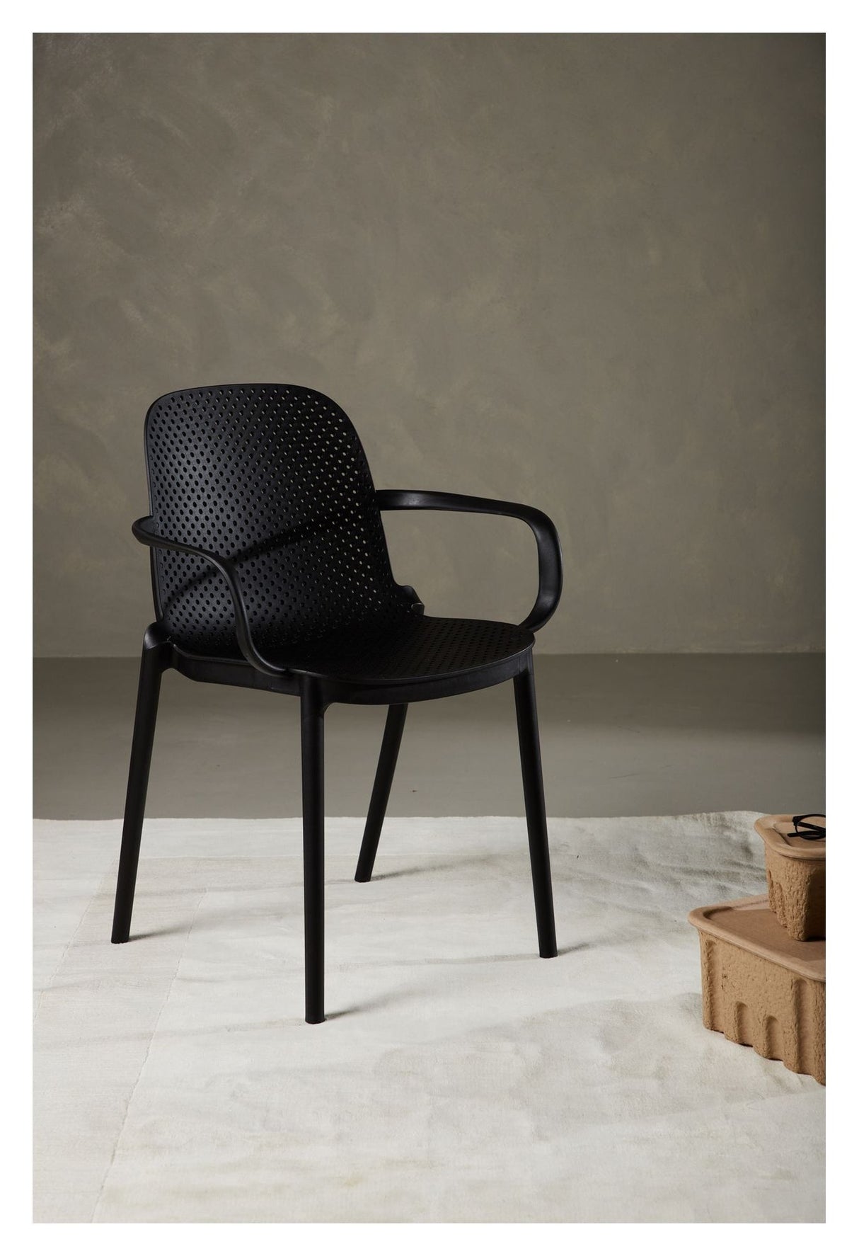 Baltimore Dining Chair - Svart