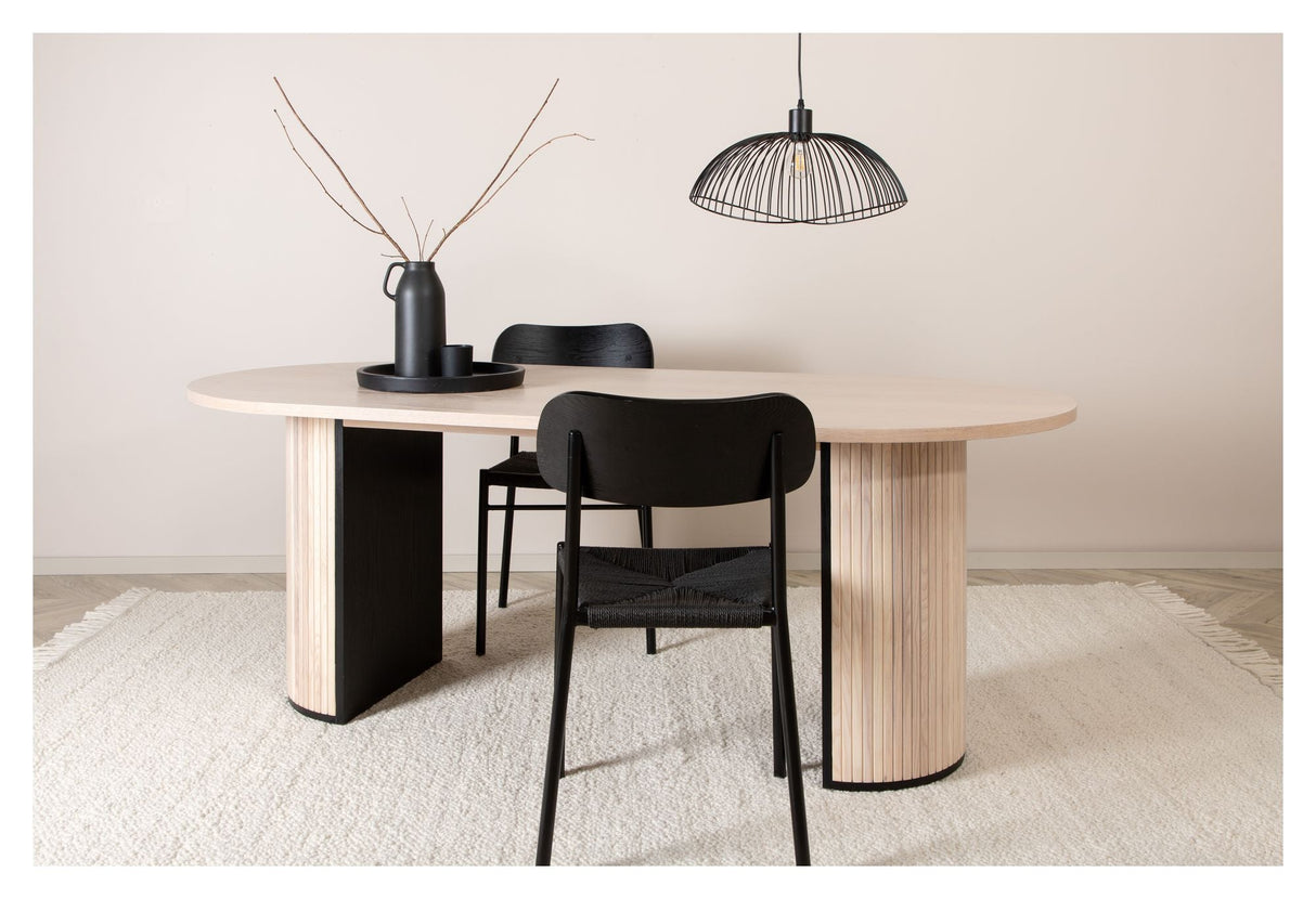 Bianca Dining Table 200x90 - Hvit pigmentert