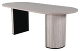 Bianca Dining Table 200x90 - Hvit pigmentert