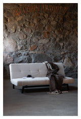 Bodil Sofa Bed - White Teddy