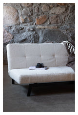 Bodil Sofa Bed - White Teddy