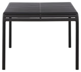 Borneo Garden Table, Black Alu, 100x200