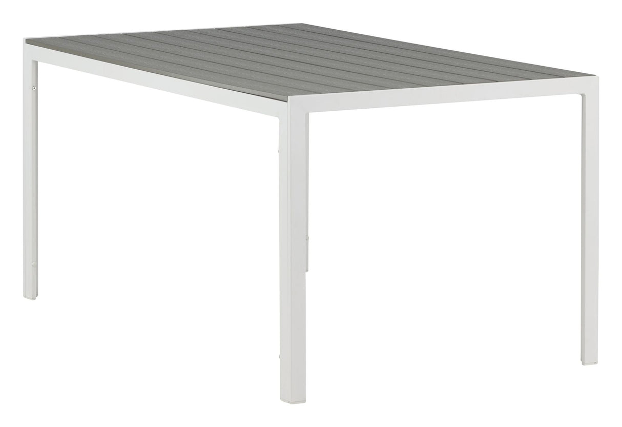 Break Garden Table 150x90 - Grå/hvit