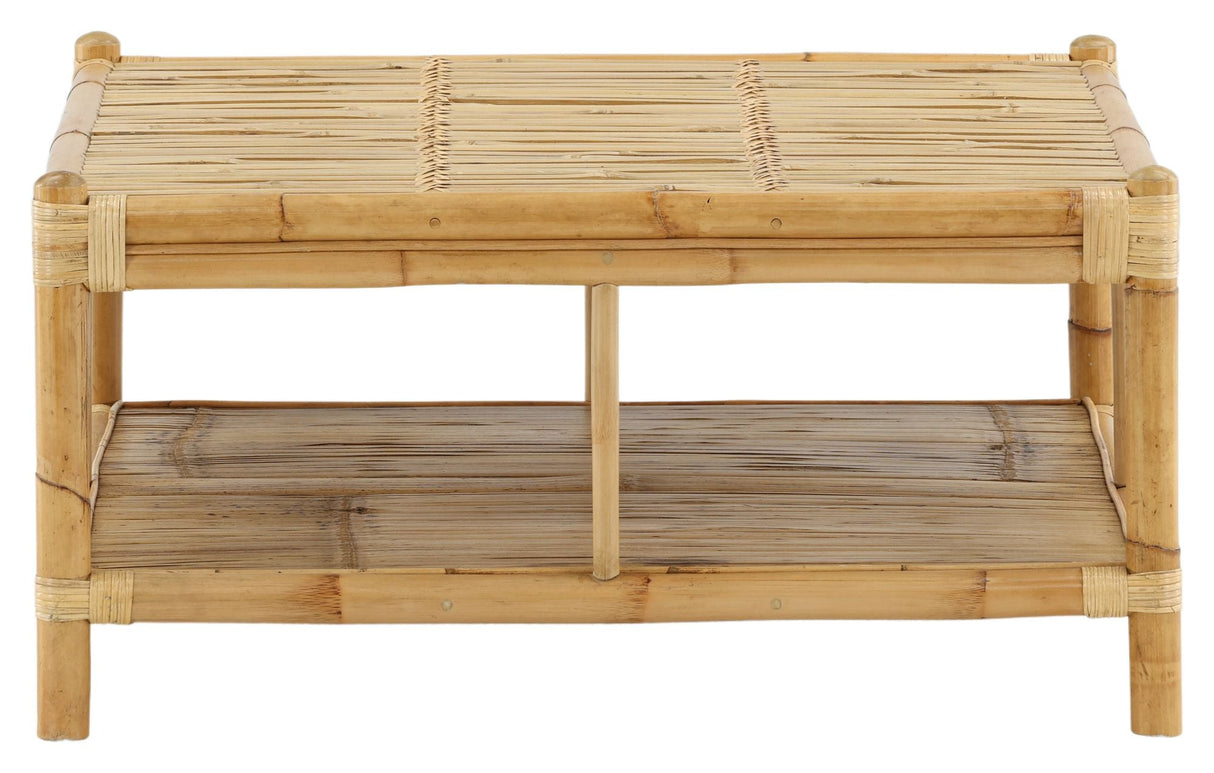 Cane Lounge Table - Bambus