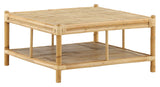 Cane Lounge Table - Bambus