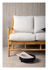 Cane Lounge Sofa - Bambus