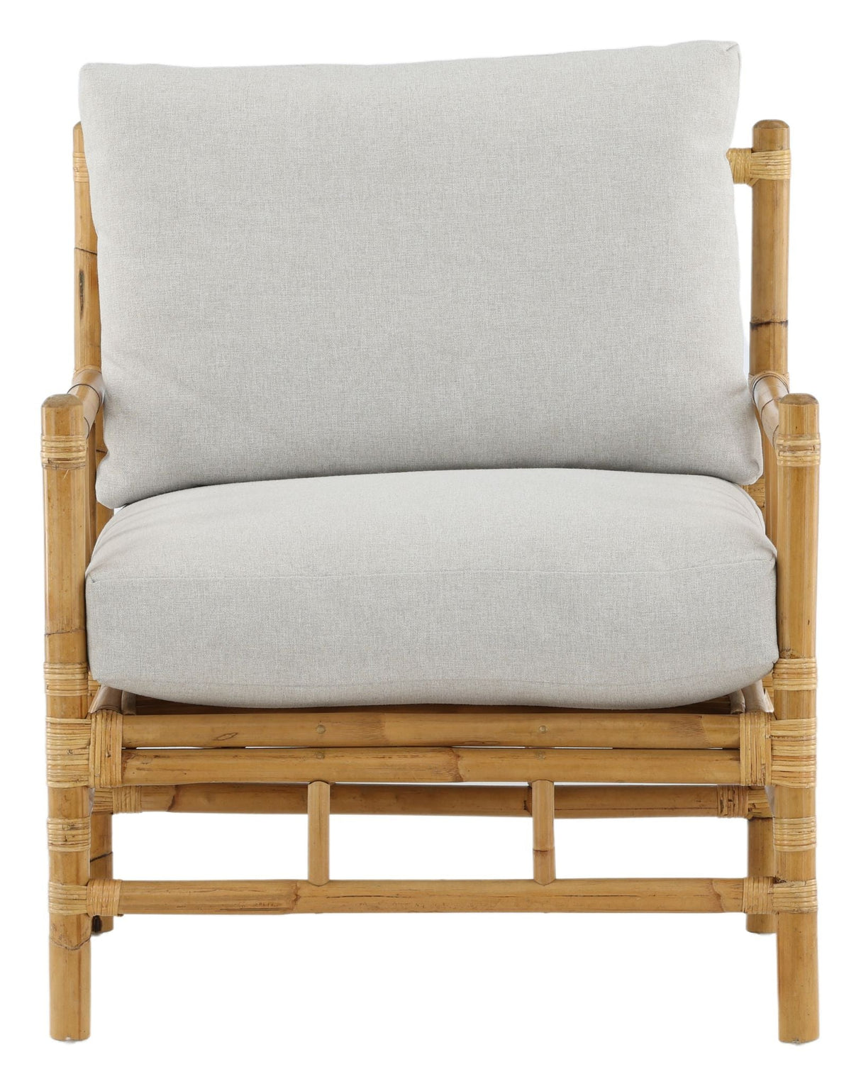 Cane Lounge Chair - Bambus