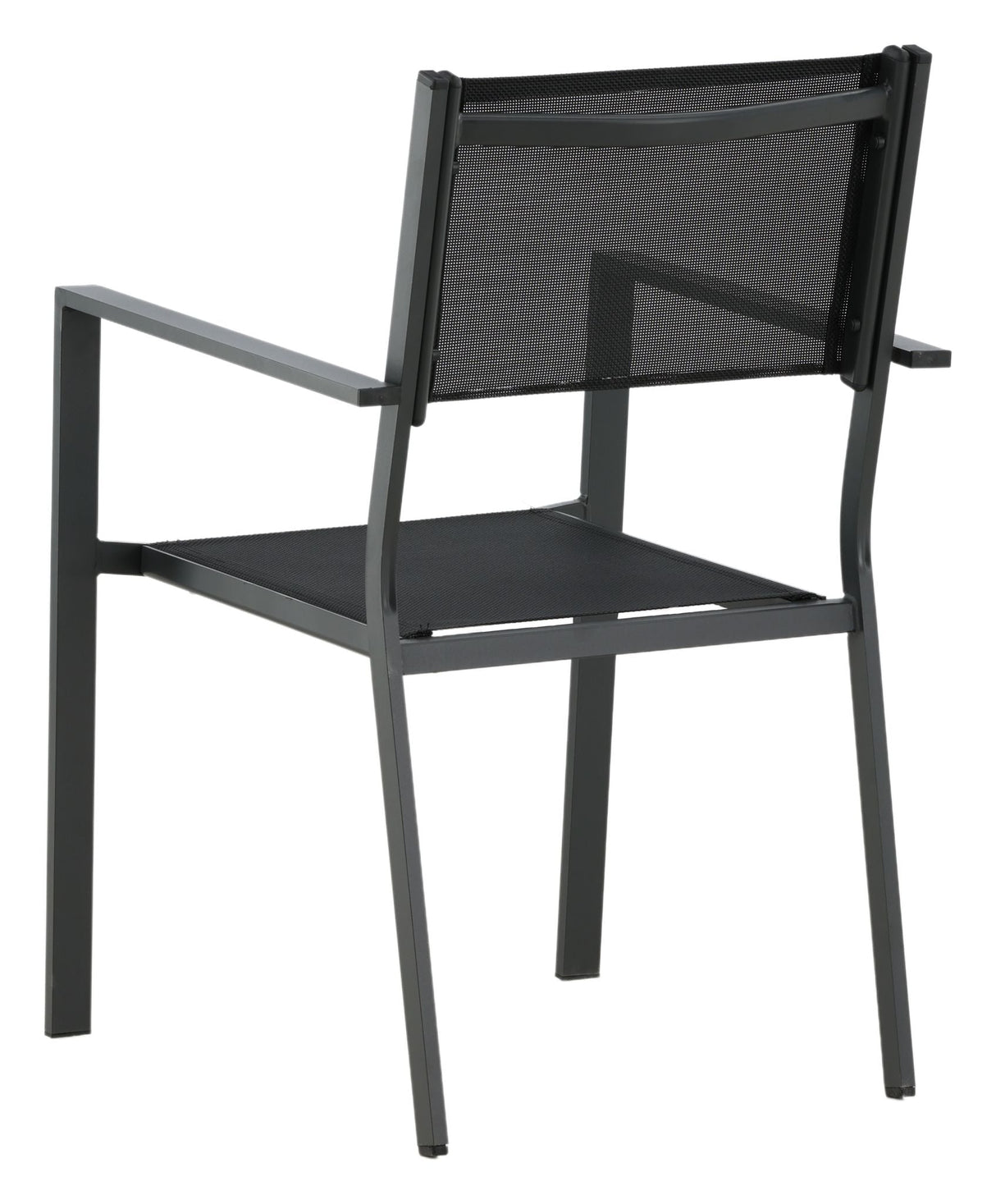 Copacabana Garden Chair, Stackable - Black