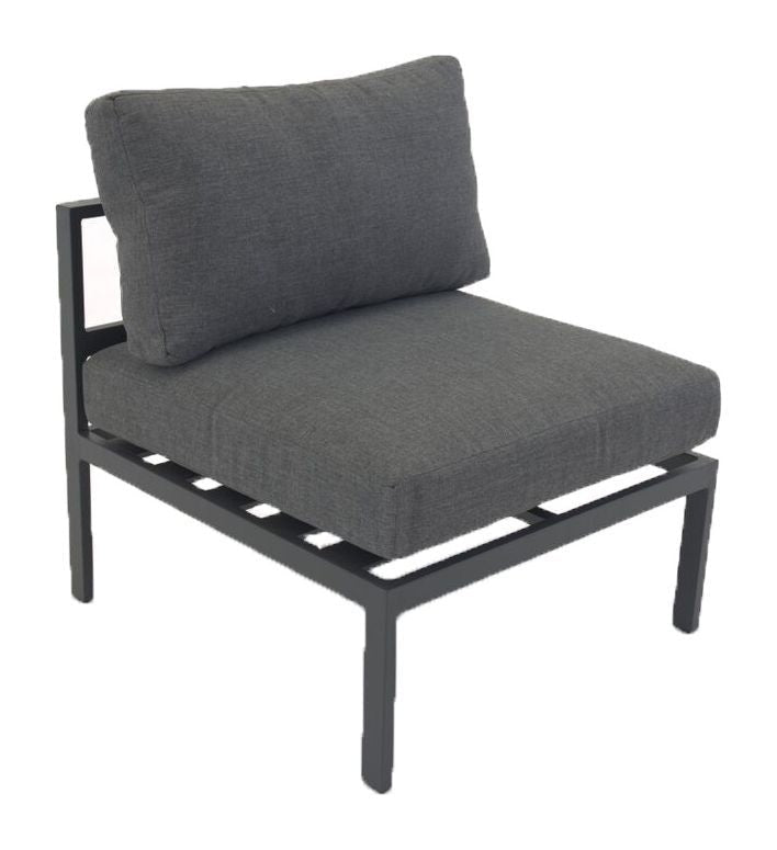 Copacabana Lyx, Mid, Black Alu/Gray Cushion