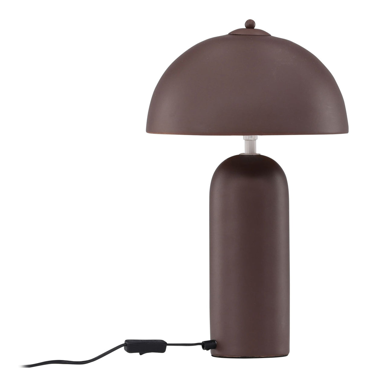 Corello bordlampe, spraystone, brun