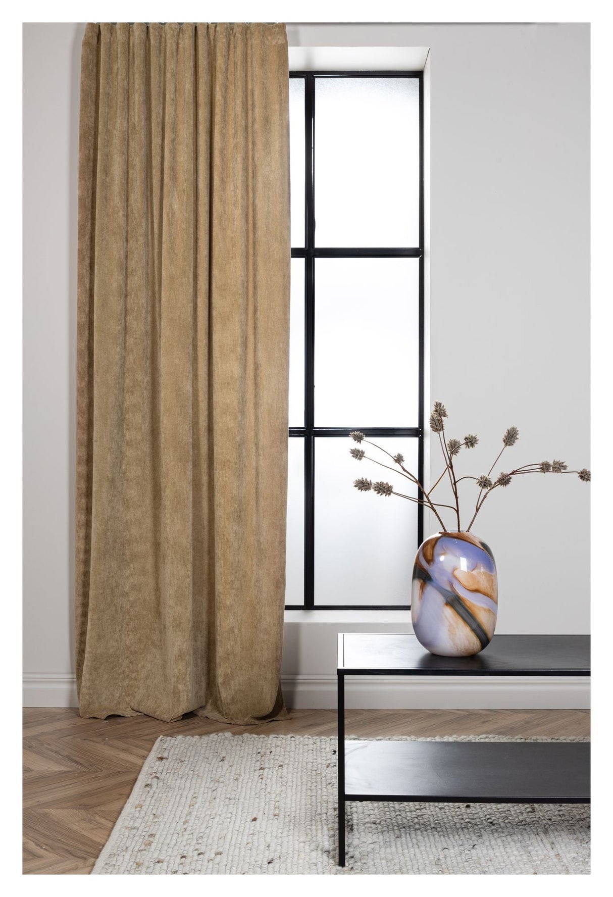 Elma Curtain 140x240 - Brown