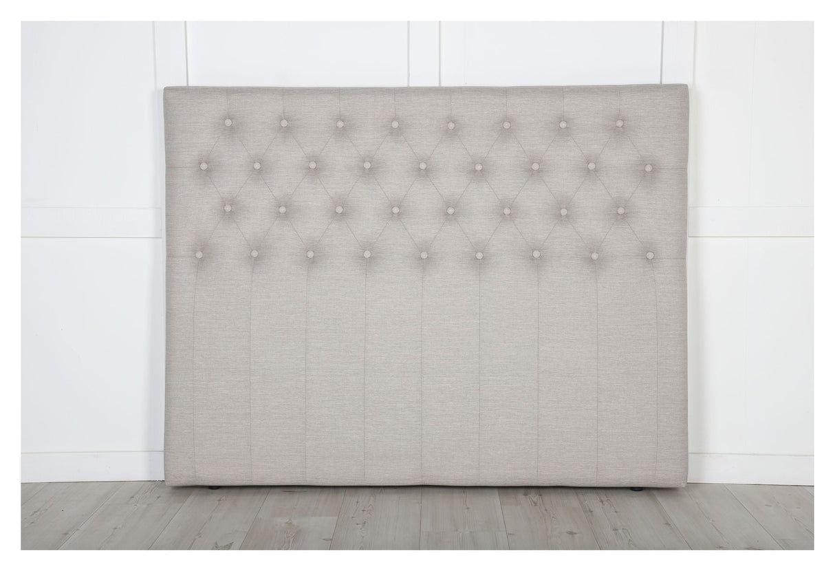 Furuvik Headboard, Beige Fabric, B: 160