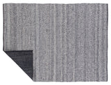 Ganga Wool Mix teppe, 171x243, grå