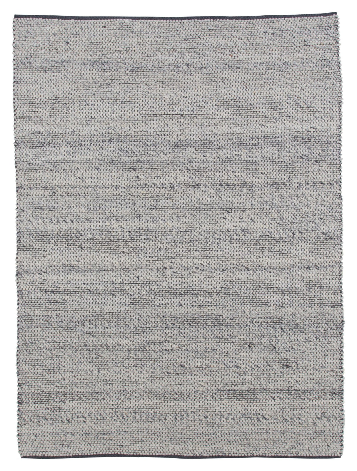 Ganga Wool Mix Carpet, 171x243, Silver Grey