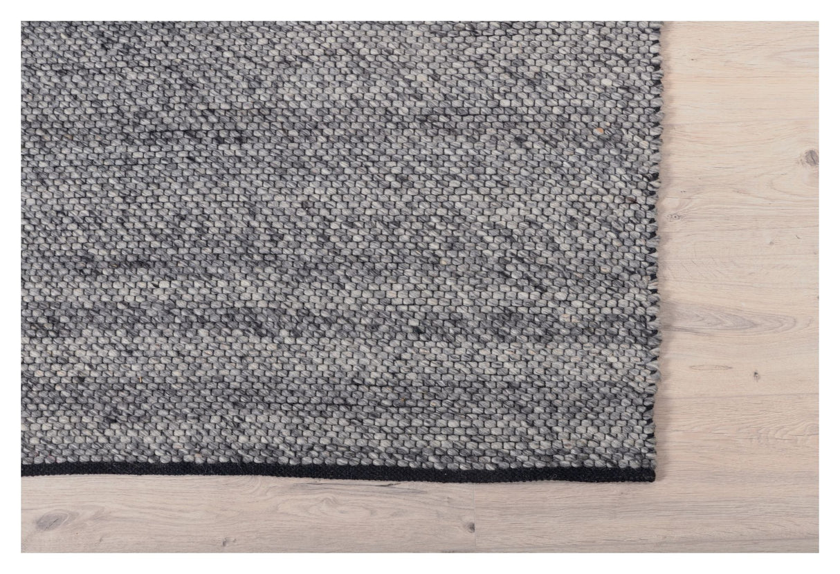 Ganga Wool Mix Carpet, 201x303, Silver Grey