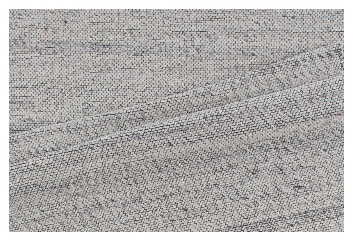 Ganga Wool Mix Carpet, 201x303, Silver Grey